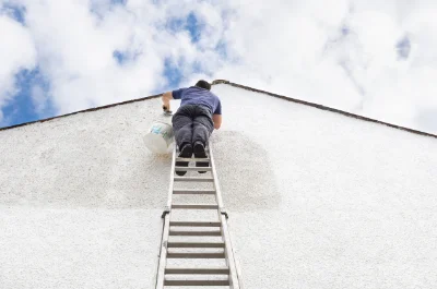 Peinture extérieure à Beugin — façades et ravalement